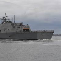 File photo: Freedom-variant littoral combat ship, USS Detroit (LCS 7), built by Fincantieri Marinette Marine (U.S. Navy photo by Michael Lopez)