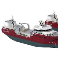 Illustration of Nordlaks two new live fish carriers (Photo: NSK Ship Design) 