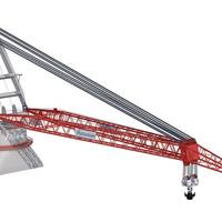 illustration of the 5,000mt Allseas Tub Crane
