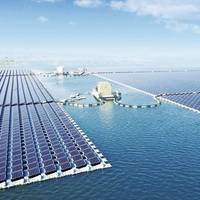 Image: 40MW Floating PV Power Plant by Sungrow Power Supply Co., Ltd