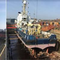 Images: ALERT 1 AND 2: The SMS Group, one of the countryâs leading ship repairers and marine engineering services providers, has refitted the Trinity House Vessel (THV) Alert. It has also won three publicly tendered âLotsâ with regards to mechanical and electrical maintenance for Trinity House.