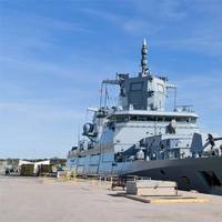 The IPDIndo-Pacific Deployment flagship, frigate Baden-Württemberg. (Photo: Bundeswehr/Marcel Kröncke)