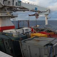Diving support construction vessel Picasso retrieved the F-35C Lightning II aircraft which crashed earlier this year in the South China Sea (Photo: U.S. Navy)



