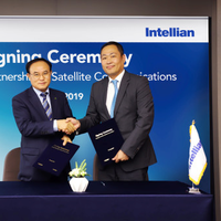Intellian and HGS sign partnership (Photo: Hyundai Global Service)