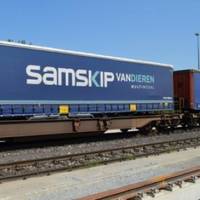 Intermodal Transport: Photo courtesy of Samskip Van Dieren Multimodal 