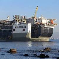  Boskalis heavy transportation vessel carrying an FPSO - Image Credit: Boskalis