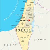 Israel Map CREDIT  Adobestock Peter Hermes Furian