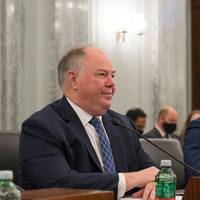 Commissioner Vekich during his confirmation hearing last fall. (Official U.S. Senate photograph by John Klemmer)
