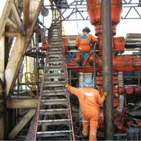 ITS changing out BOP (blow out preventer) rams in Mexico (Photo courtesy Fifth Ring Integrated Corporate Communications)
