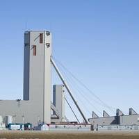 Jansen Mine Shaft - the Jansen Project, located 140 kilometres east of Saskatoon, Saskatchewan/Credit: BHP