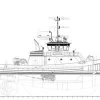 Jensen designed ASD tugboat.