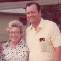 Joe LeBlanc with his wife, Betty