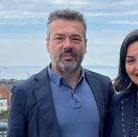 John Cooper, CEO with Yildiz Saraç Williams, Technical Director. Credit: BAR Technologies