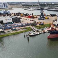 Jutlandia Swan with all four wingsails (VentoFoils) installed – ready for the next phase in the Cleanship project. © Cleanship Project