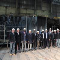 Keel-laying ceremony for RoPax Ferry (Photo: Damen Shipyards Group)