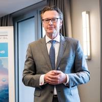 Knut Ørbeck-Nilssen, CEO DNV GL – Maritime, presenting at DNV GL’s Nor-Shipping press conference in Oslo (Source: DNV GL) 