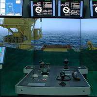Kongsberg Offshore Vessel Simulator at Lerus Training Center.