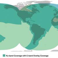 KVH mini-VSAT Broadband coverage map