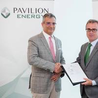 (L to R) Mr Frédéric H. Barnaud, Group CEO of Pavilion Energy and Mr Aitor Moso, CEO of Liberalised Business, Iberdrola. Photo: Pavilion Energy