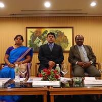 (L to R)MS. RAGINI RANJAN (DIRECTOR, ANAND TEKNOW ENGINEERING), MR. RAKESH RANJAN (MD, ANAND TEKNOW ENGINEERING), MR. S.THIRUVADI (MD, CANBANK VENTURE CAPITAL FUND)