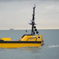 L3 ASV’s C-Worker 7 is a multi-role work class autonomous vessel suitable for a variety of offshore and coastal tasks. Photo: Business Wire