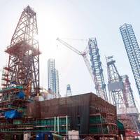 Lamprell Rig Under Construction (Photo: Cathelco)