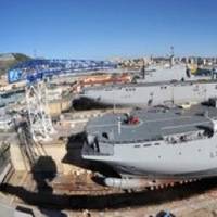 Mistral-class construction: Photo credit Russian Navy