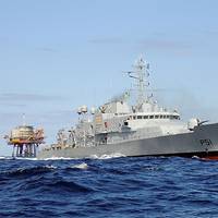 ‘Le Roisin’ – one of the P51 class Irish Naval vessels to be included in Tymor’s survey.  (Photo: Tymor Marine) 
 
