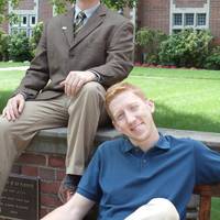 Left: Don Rickerson; right: Justin Van Emmerik, both members of the Webb Institute Class of 2013.
