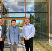 Left: Mr. Alex Nielsen, Head of Business Development-Global Wind, Maersk Training
Middle: Capt. Naoki Saito, General Manager of Maritime Education and Training Certification Department, ClassNK
Right: Capt. Tonny Moeller, Group Operations Manager/ Assisting Managing Director-Global Wind, Maersk Training
