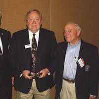 Left to right: Byron Dunn, GSSC President; Larry Porter, and Ron Pierce, GSSC Chairman of the Board.
