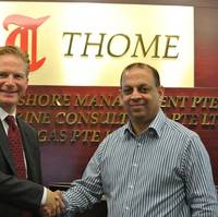 (Left-Right) Stephen Alexander, COO and Secretary General of IMPA with Ryan Dalgado, Procurement and Supply Chain Manager of Thome Ship Management.