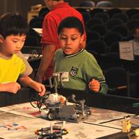 LEGO contestants: (U.S. Navy photo by Nicholas Malay/Released)