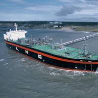 Liquefied Natural Gas Tanker Kenai, Alaska. Photo: ConocoPhillips Company