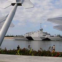 Littoral Combat Ship (LCS): Photo credit USN