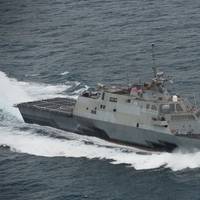Littoral combat ship USS Fort Worth (LCS 3). (Official U.S. Navy photo)
