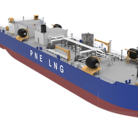 LNG Bunkering Barge currently under construction at Fincantieri Bay Shipbuilding. Image: MacGregor/Fincantieri Bay Shipbuilding