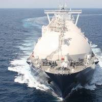 LNG carrier: Photo courtesy of Gazprom