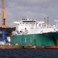 LNG Carrier: Photo credit Wikimedia CCL 'Rana'