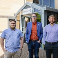 L-R: members of Expleo’s Vision 202X team: Kane Mortimore, James Gladman, George Lancaster, and Benjamin Cummings. © Expleo