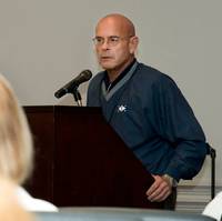 Ingalls Shipbuilding President Addresses STEM Presentation: Photo credit HII