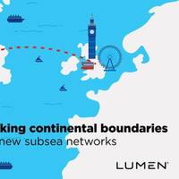 Lumen establishes a new subsea fiber route between New York and Bude, Cornwall in the U.K.