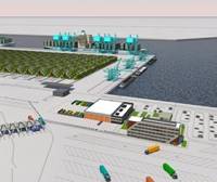 Maasvlakte II Port Project: Image credit Port of Rotterdam