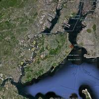 Map Showing Arthur Kill Pollution Sites: Image credit NOAA
