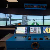 Milford Haven's simulator suite has the potential to put you at the helm of any marine vessel, in any port. (Photo: MPHA)
