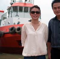 Ms. Tresya and Mr. Rudiyanto with a new-build from the Bahtera Bahari Shipyard. Haig-Brown photos courtesy of Cummins Marine