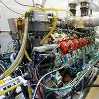 MTU’s new gas engine on the test bench (Photo: Rolls-Royce Power Systems)