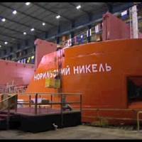 Russian icebreaker construction: Photo courtesy of ABB