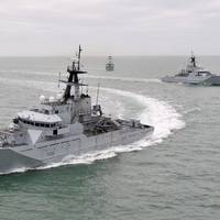 Naval Patrol Boats: Image courtesy of RN