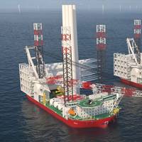 Nessie and Siren, two new NG16000X WTIVs being built by South Korea's DSME, are slated to join the Seajacks fleet in 2024 and 2024. (Image: Seajacks)